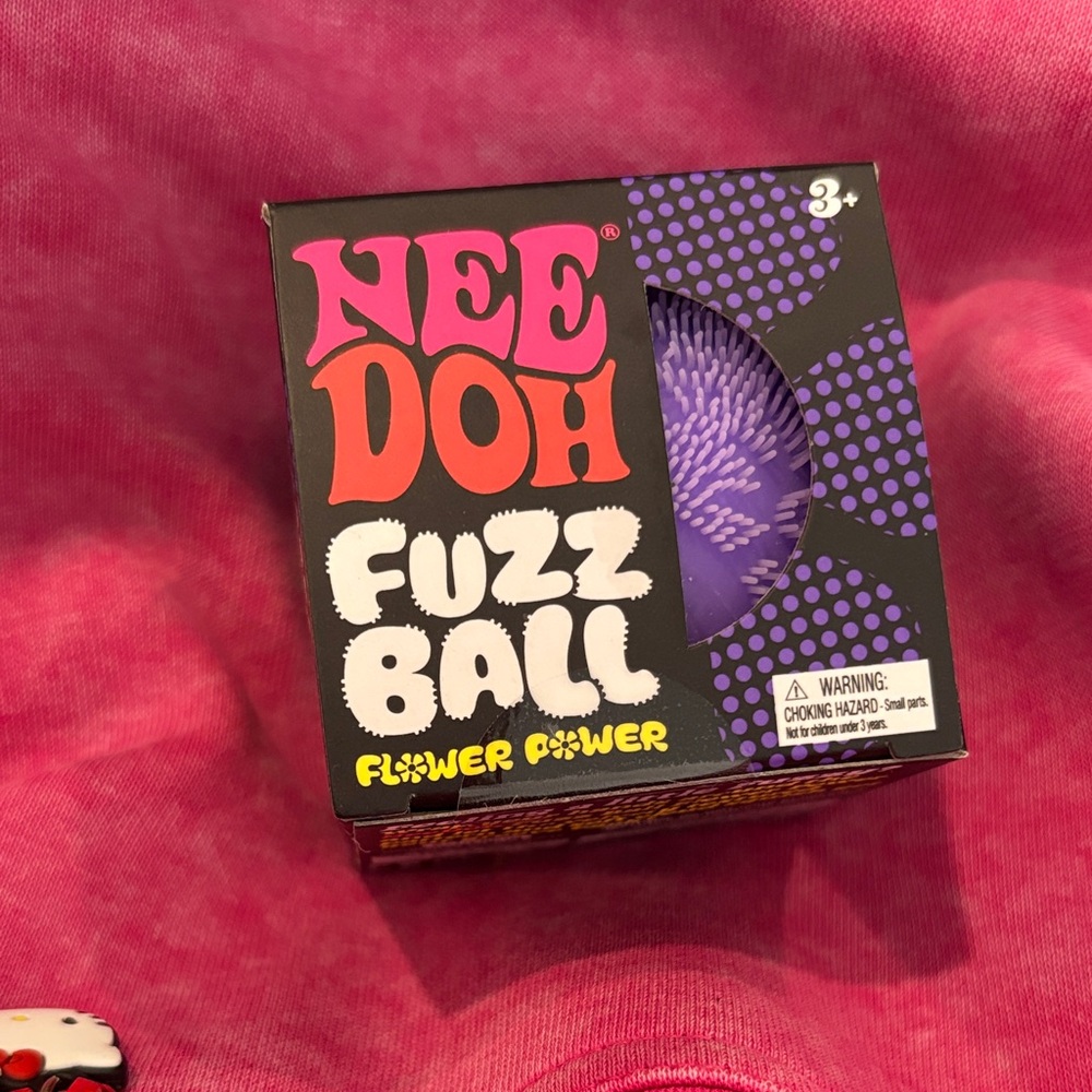 Nee Doh Fuzz Ball - Purple